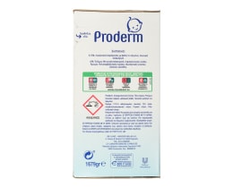 PRODERM | Σκόνη Πλυντηρίου Ρούχων Βρεφικά Ρούχα 23 Μεζούρες