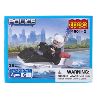 COGO | Παιχνίδι Τουβλάκια Police 1 Τεμάχιο