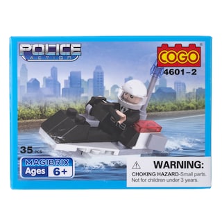 COGO | Παιχνίδι Τουβλάκια Police 1 Τεμάχιο