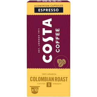 COSTA | Coffee Capsules Espresso Colombian Roast 10x5.7g