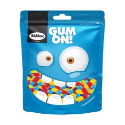 GUM ON | Καραμέλες Ζελίνια Gum On Jelly Beans 90gr