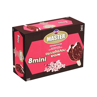 MASTER ION | Ice Cream Stick Almond 8x35g