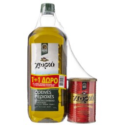 ΧΩΡΙΟ | Ελαιόλαδο Εξαιρετικό Παρθένο Ορεινές Περιοχές 2lt + Πολτός Δώρο