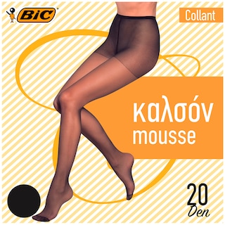 BIC | Καλσόν Collant 20D Μαύρο Νο1-2 1 Τεμάχιο