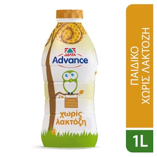ADVANCE | ΓΑΛΑ ΥΨΗΛΗΣ ΠΑΣΤΕΡΙΩΣΗΣ ΠΑΙΔΙΚΟ ΜΕ 80% ΛΙΓΟΤΕΡΗ ΛΑΚΤΟΖΗ 1 LT
