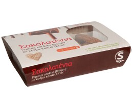 SOFI'S | Γεμιστά Cookies Βρώμης Κρέμα Κακάο Bitter 400gr
