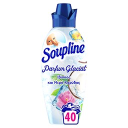 SOUPLINE | ΜΑΛΑΚΤΙΚΑ ΡΟΥΧΩΝ Parfum Glacial Ιβίσκος & Νερό Καρύδας 40 μεζούρες