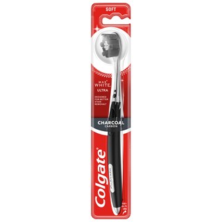 COLGATE | Οδοντόβουρτσα Max White Ultra Charcoal Μαλακή 1 Τεμάχιο