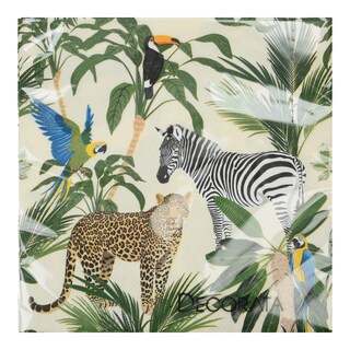 DECORATA | Χαρτοπετσέτες 3 Φύλλα Tropical Jungle 20 Τεμάχια