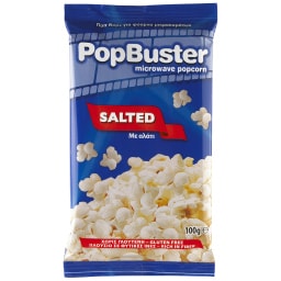 POPBUSTER | Ποπ Κορν Αλάτι 100g