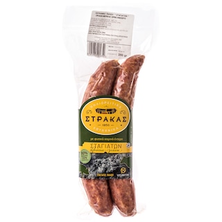 ΣΤΡΑΚΑΣ | Λουκάνικα Σταγιατών Πηλίου 280gr