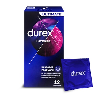 DUREX | Προφυλακτικά Intense 12 Τεμάχια