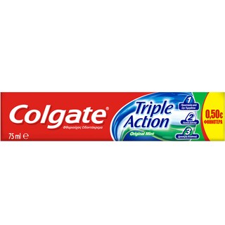 COLGATE | TRIPLE ACTION | ΟΔΟΝΤΟΚΡΕΜΑ  75 ML