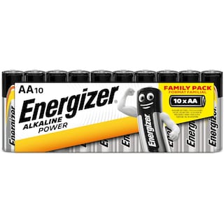 ENERGIZER | Μπαταρίες Αλκαλικές Power AA 10 Τεμάχια