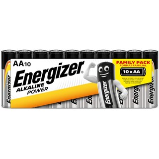 ENERGIZER | Μπαταρίες Αλκαλικές Power AA 10 Τεμάχια