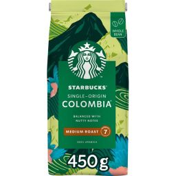 STARBUCKS | Καφές Espresso Καβουρδισμένοι Κόκκοι Colombia 450g