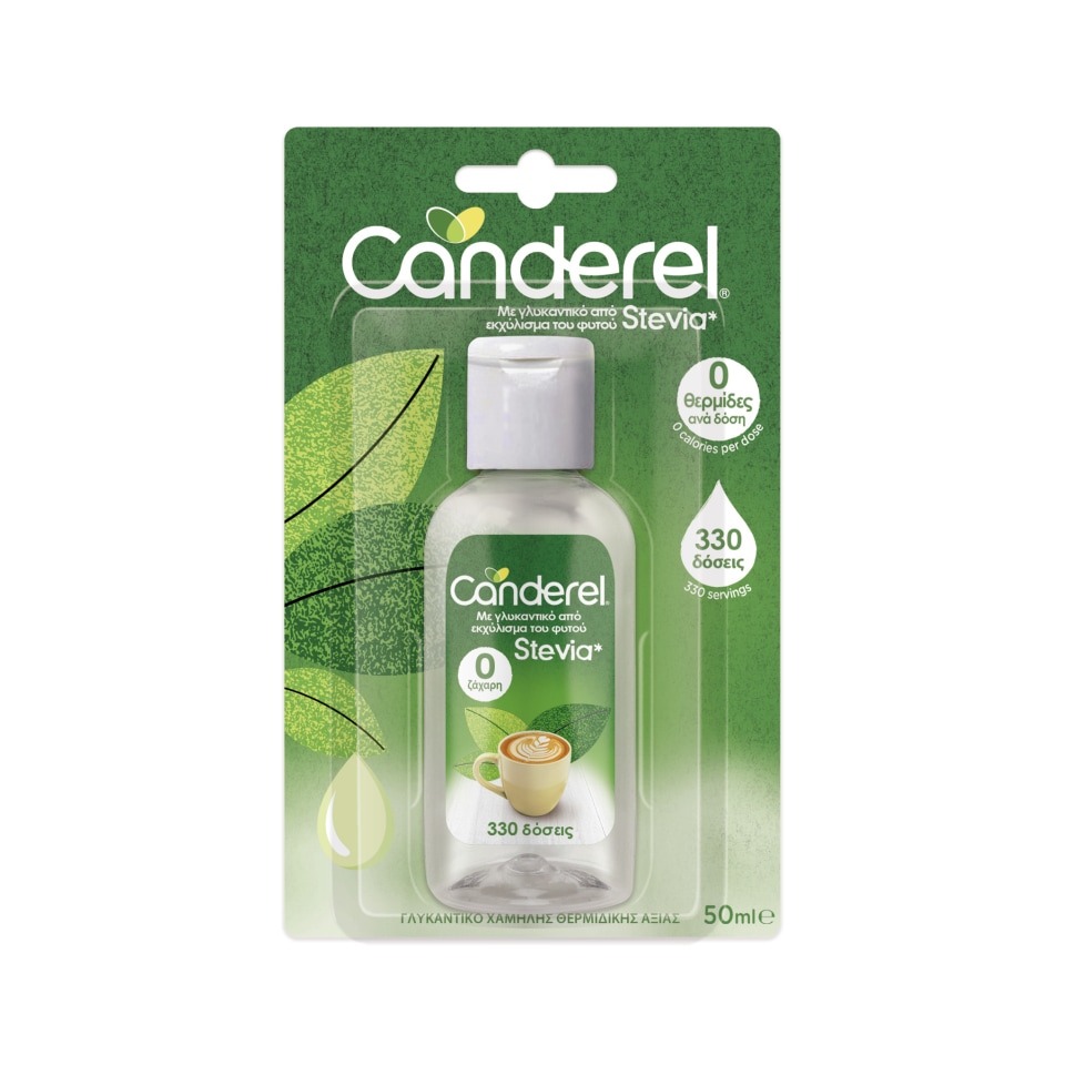 CANDEREL Γλυκαντικό Στέβια Υγρό 50ml