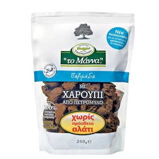 ΜΑΝΝΑ | Rusks Carob No Salt 250g