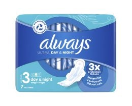 ALWAYS | Σερβιέτες Ultra Night Μέγεθος 3 7 Τεμάχια