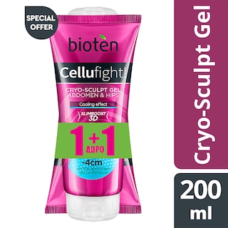 BIOTEN | BODY TREATMENT SLIMMING CRYO GEL CELLUFIGHT 400ML 1+1