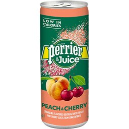 PERRIER | PERRIER&JUICE PEACH/CHER CAN . 250M