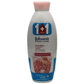 JOHNSON | ΑΦΡΟΛΟΥΤΡΟ ΜΕ ΕΚΧΥΛΙΣΜΑ ΑΝΘΟΥΣ ΡΟΔΙΟΥ 750 ML ΠΡΟΣΦΟΡΑ 1 + 1 ΔΩΡΟ