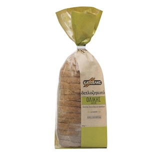 ΚΑΤΣΕΛΗΣ | Ψωμί Διπλοζυμωτό Ολικής Άλεσης Φέτες 500g