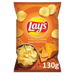 LAYS | Τσιπς Τυρί Cheddar 130g