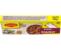 MAGGI | Κύβοι Ζωμού Βοδινό 6Lt 12Τεμάχια 132gr
