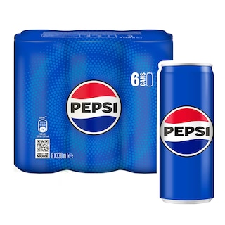 PEPSI | Soft Drink Cola Can 6x330ml