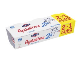 ΑΓΕΛΑΔΙΤΣΑ | Γιαούρτι Αγελάδος 2% Λιπαρά 3x200g 2+1 Δώρο