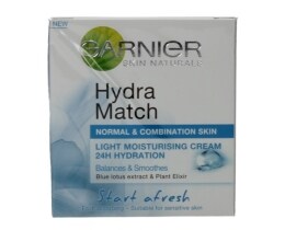 GARNIER | HYDRA MATCH | Κρέμα Προσώπου Hydra Match Μικτή Επιδερμίδα 50ml
