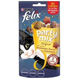 FELIX | Γατοτροφή Party Mix Original 60 gr