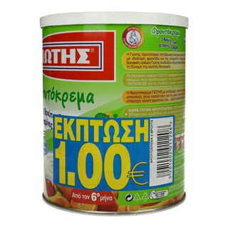 ΓΙΩΤΗΣ | Βρεφική Κρέμα Φρουτόκρεμα 3 Φρούτα 300gr Έκπτωση 1Ε