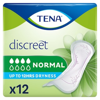 TENA | Incontinence Pads Discreet Normal 12 Pieces