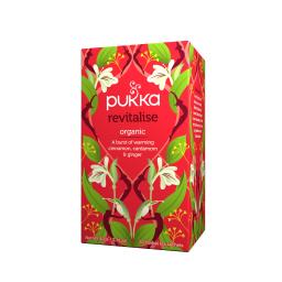 PUKKA | PUKKA REVITAILISE BIO 20ΦX2Γ Revitalise Bio Τσάι Κάρδαμο Τζίντζερ 20x2gr