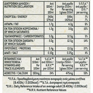 ΟΛΥΜΠΟΣ | Γάλα Πρόβειο Ελαφρύ 1lt