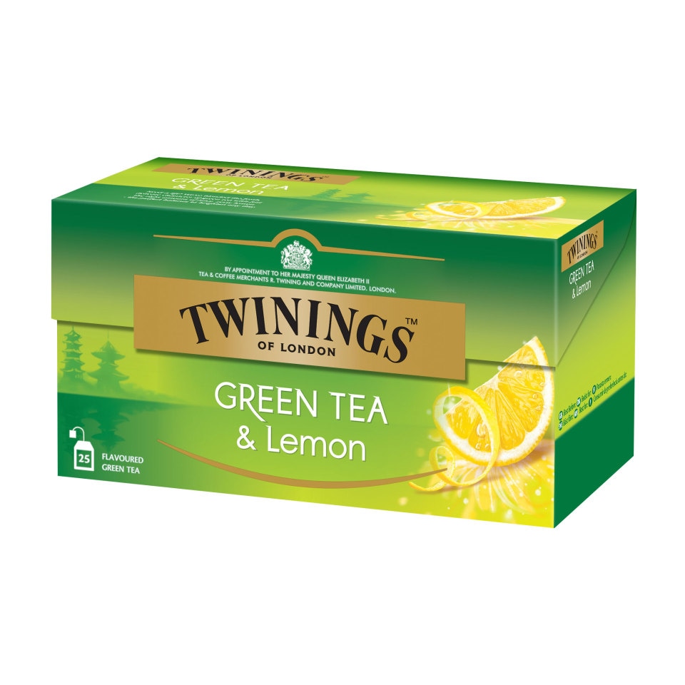 TWININGS Τσάι Πράσινο Λεμόνι 25x1.6g