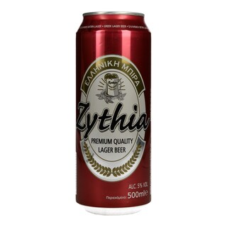 ZYTHIA | Μπύρα Zythia Lager Κουτί 500ml