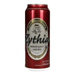 ZYTHIA | Μπύρα Zythia Lager Κουτί 500ml