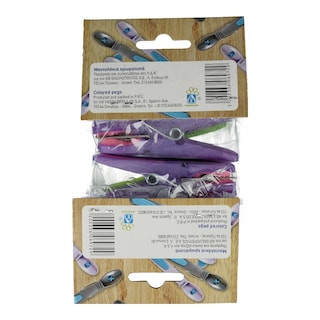 ΑΒ | Μανταλάκια Χρωματιστά 14 Τεμάχια 1+1 Δώρο