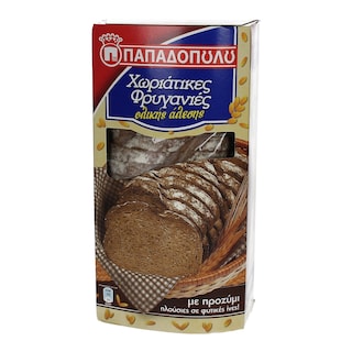 ΠΑΠΑΔΟΠΟΥΛΟΥ | ΧΩΡΙΑΤΙΚΗ | ΦΡΥΓΑΝΙΕΣ ΟΛΙΚΗΣ ΑΛΕΣΗΣ 240 GR