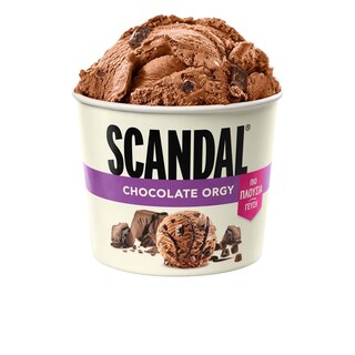 SCANDAL | ΠΑΓ ΚΥΠ SCANDAL CHOC ORGY  140ML 82GR