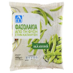 ΑΒ | ΦΑΣΟΛΑΚΙΑ ΠΛΑΤΙΑ ΚΑΤΕΨΥΓΜΕΝΑ 450 GR