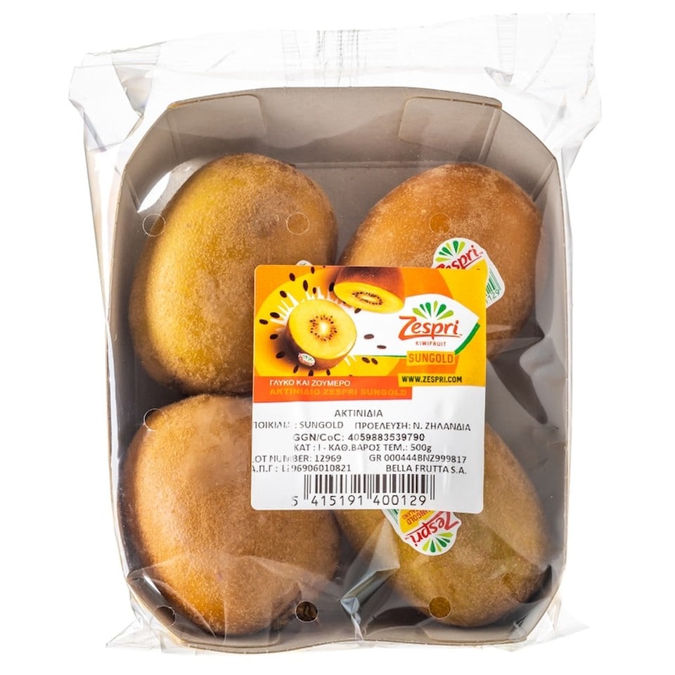 ZESPRI Ακτινίδια Κίτρινα Συσκευασμένα 500g