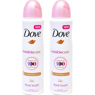 DOVE | Αποσμητικό Spray Invisible Care Floral Touch 150ml 1+1 Δώρο