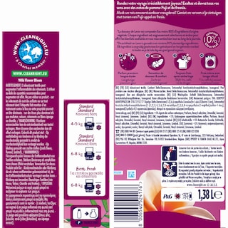 LENOR | Μαλακτικό Ρούχων Wild Flower Bloom 60 Μεζούρες