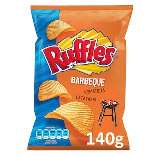 RUFFLES | Τσίπς Bbq  140 gr