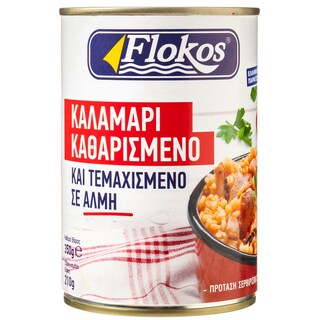 FLOKOS | Καλαμάρι Τεμαχισμένο  210 gr