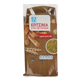 ΑΒ | Κριτσίνια Σίτου με Σουσάμι 250g